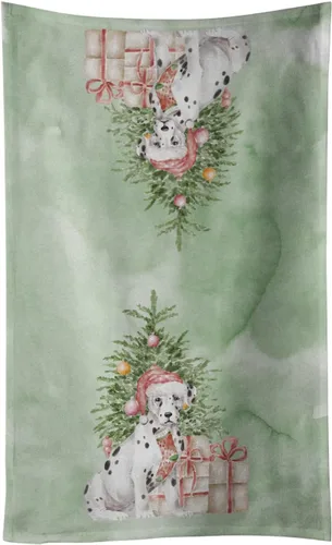 Vista 52 de Caroline's Treasures Toalla de cocina Christmas English Bulldog #2, 15 X 28, multicolor