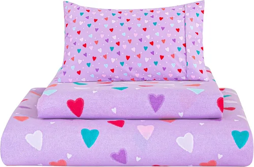 Vista 22 de Viviland 3 Pieces Boys Twin Sheets Set Kids, Baseball Printed Sheets
