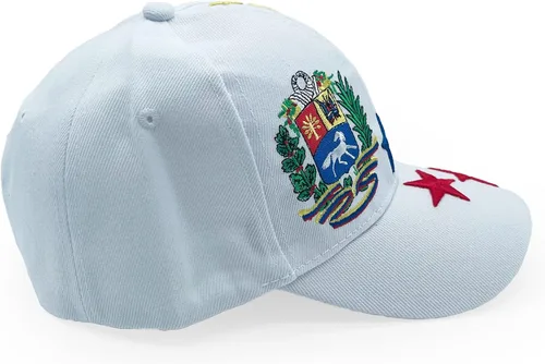 Vista 3 de Zelvox - Gorra de béisbol clásica venezolana unisex ajustable con pico sándwich Gorras de Venezuela 7 38