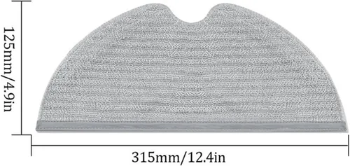 Vista 5 de McbeAn Filtro Hepa compatible con Xiaomi Robot Trapeador de aspirador compatible con Mijia 1C 1T Compatible con Dreame F9 Trapeador de tela Cepillo