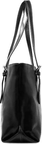 Vista 6 de Floto Venezia - Bolso de mano de cuero italiano para mujer