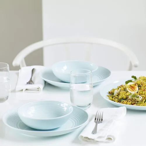 Vista 5 de Royal Doulton Gordon Ramsay Laberinto, azul, 12 piezas