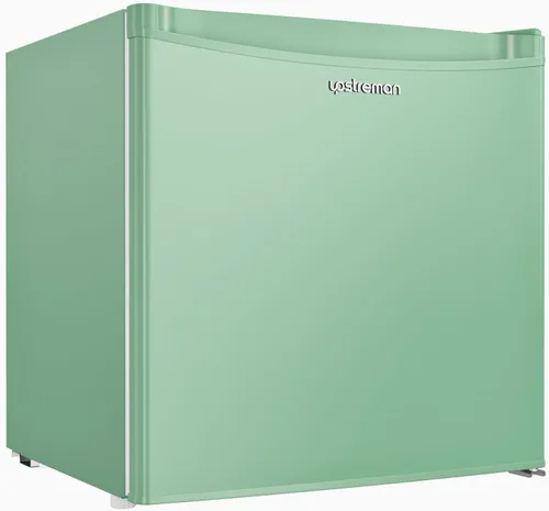 Vista 12 de Upstreman - Mini refrigerador de 1.7 pies cúbicos con congelador, acero inoxidable -FR17
