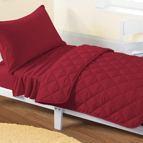 Vista 10 de FLXXIE Juego de ropa de cama de microfibra de 4 piezas, color aguamarina Aqua