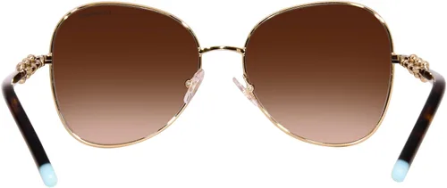 Vista 4 de Gafas de sol Tiffany TF 3086 60213B Pale Gold Marrón Gradient