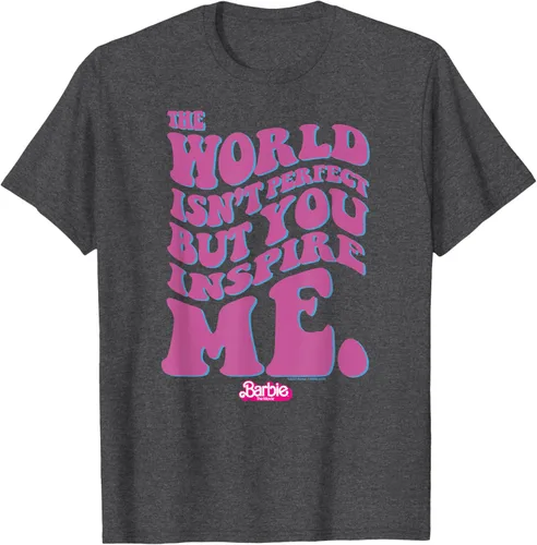 Vista 31 de Barbie Camiseta The Movie - You Inspire Me, Negro