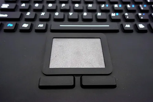 Vista 5 de Industrial Computers Inc. - Mini teclado con panel táctil IP68, resistente al agua, silicona KBSI-87-TP