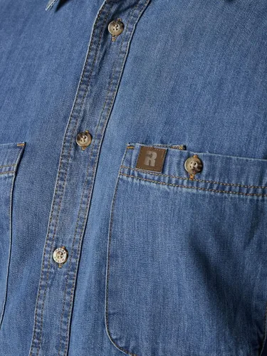 Vista 3 de Wrangler Riggs Workwear - Camisa de trabajo de sarga y manga larga para hombre