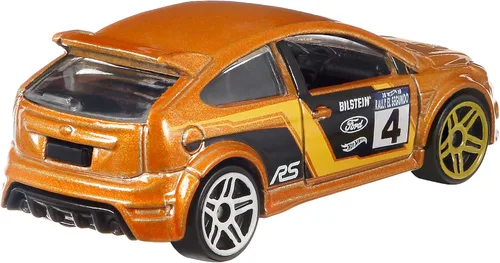 Vista 2 de Hot Wheels 2019 - Walmart Exclusive Edition - Ford Focus RS '09 - Bronce - N.° 5 de 6 en la serie