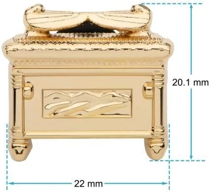 Vista 5 de Indiana Jones y los Raiders Of The Lost Ark Covenant Metal Pin, Metal, No es una piedra preciosa