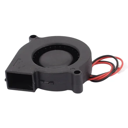 Vista 4 de uxcell DC12V 0.05A 1.969 in x 1.969 in x 0.591 in DC sin escobillas Turbo Soplador Ventilador de refrigeración