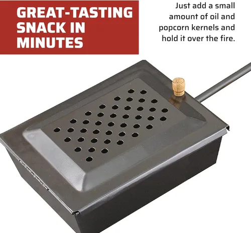 Vista 3 de Camp Chef Campsite Popcorn Popper