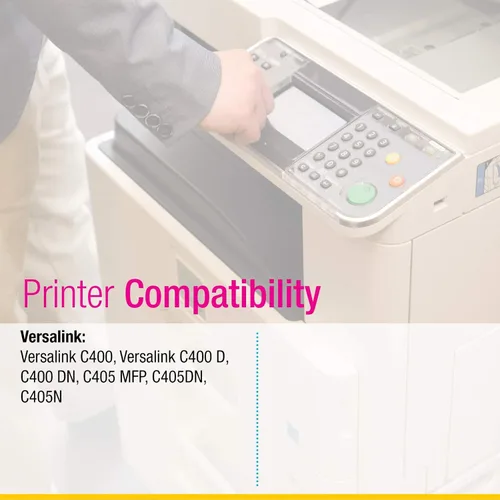 Vista 4 de CS - Cartucho de tóner compatible para Xerox C400 106R03524 negro 106R03526 cian 106R03527 magenta 106R03525 amarillo Versalink C400 C400 DN C405