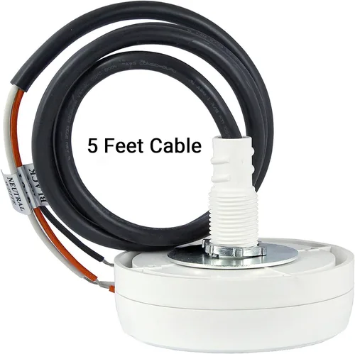 Vista 4 de Enerlites Sensor de techo PIR MPC-52V, sensor de ocupación de techo, sensor de luz de techo, sensor de ocupación, grado comercial FOV de 360 grados