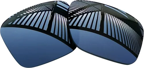 Vista 3 de 5 pares de lentes de repuesto para gafas de sol Oakley Holbrook XL OO9417 - negro sólido+esmeralda+azul hielo+rojo fuego+titanio