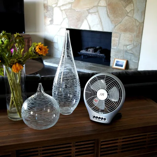 Vista 6 de SF-0703: Ventilador de escritorio de 7″ con ionizador