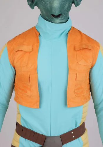 Vista 7 de Disfraz de hombre Greedo de Star Wars Multicolor
