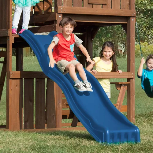 Vista 5 de Swing-N-Slide Cool Wave, azul