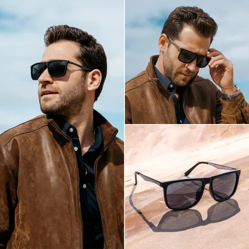 Vista 5 de WearMe Pro Gafas de sol polarizadas planas para hombre