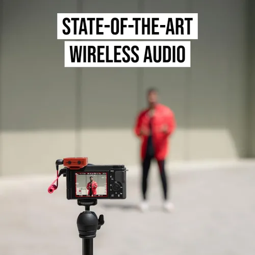 Vista 8 de RØDE Wireless GO (Gen 3) - Micrófono inalámbrico compacto - Audio impecable, grabación de punto flotante de 32 bits, control automático de nivel