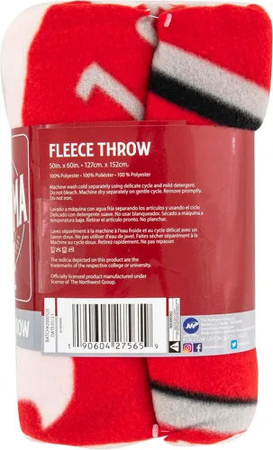 Vista 6 de Northwest NCAA Alabama Crimson Tide - Manta de forro polar unisex para adultos, 50 x 60 pulgadas, campaña