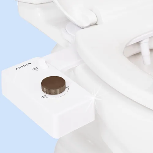 Vista 17 de TUSHY Classic 3.0 - Accesorio de bidé para inodoro, pulverizador de agua con autolimpieza no eléctrico, presión de agua ajustable, control de ángulo