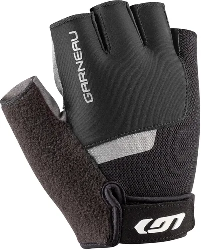 Vista 5 de Garneau Men's Biogel Rx Bike Gloves Half-Finger Cycling Gloves for Men Shock-Absorbing Pad Breathable & Lightweight cereza de Barbados