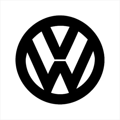 Vista 2 de Volkswagen Black VW Classic Logo - Sudadera con capucha para mujer