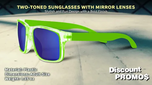 Vista 42 de DISCOUNT PROMOS Gafas de sol con lentes de espejo