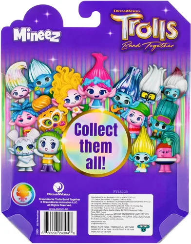 Vista 5 de Dreamworks Trolls Band Together Mineez 5 Trolls Pack sorpresa - Los estilos pueden variar