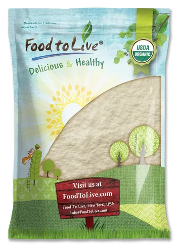Vista 8 de Food to Live Jugo de manzana orgánico en polvo, 12 onzas, sin OMG, sin sulfuro, crudo, vegano, a granel, ideal para jugos, batidos, yogures