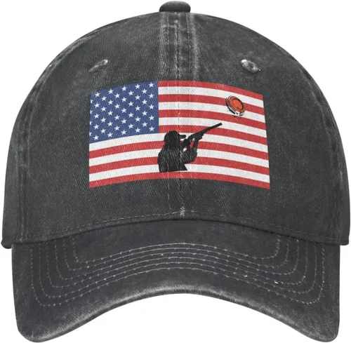Vista 3 de Gorra de béisbol con diseño de bandera americana, para hombre y mujer, estilo vintage, ajustable