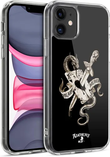 Vista 69 de Head Case Designs Funda de gel con licencia oficial de Alchemy Gothic 13 Dagger Illustration [protección de grado militar] compatible con Apple