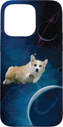 Vista 31 de Funny Kids Space Corgi Mom Pembroke Welsh Corgi Dog Lover Case for iPhone 17