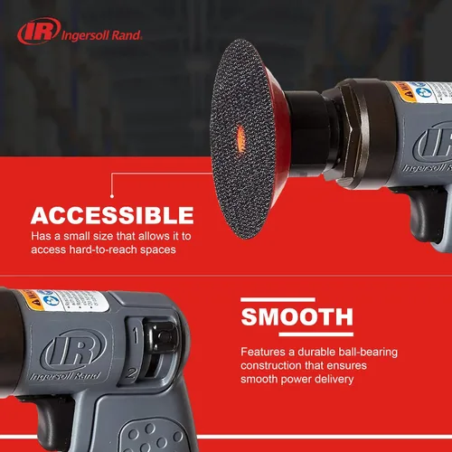 Vista 3 de Ingersoll Rand 3128KA Mini Kit de lijadora orbital aleatoria