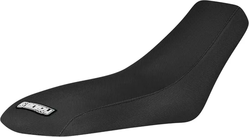 Vista 16 de Enjoy Mfg Funda para asiento - Compatible con Can Am 2008-2021 DS70 DS90 Logo - #259 (completamente negra/costillas blancas)