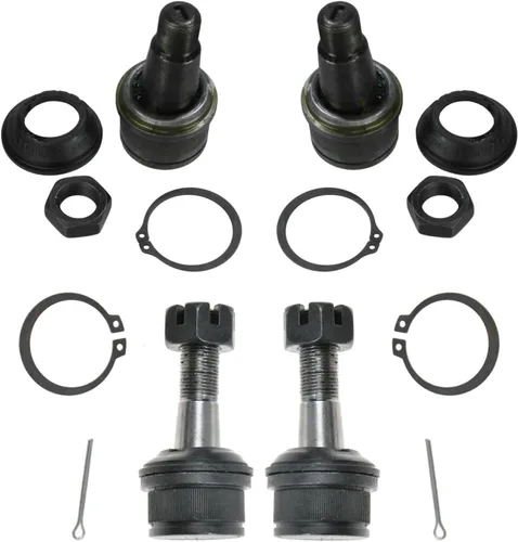 Vista 49 de TRQ Juego de juntas esféricas delanteras superior e inferior para lado del conductor y del pasajero Compatible con Acura TL 2009-2014 Acura TSX