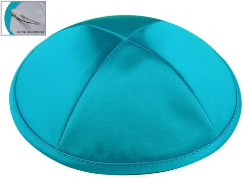 Vista 18 de Zion Judaica Deluxe Satin Kippot Bulk Packs Kippas o Kippa Individual Incluye Clips Kipa Gratis