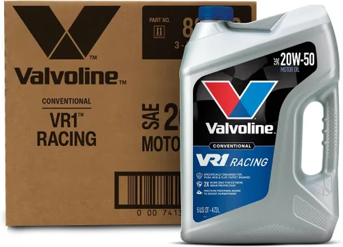 Vista 9 de Aceite de motor Valvoline VR1 Racing SAE 10W-30, 1 cuarto de galón