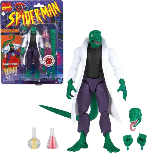 Vista 2 de Hasbro Marvel Legends Series Lizard, Multicolor (F3461)