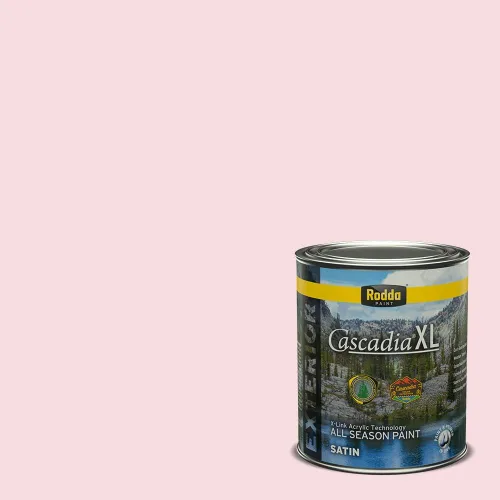 Vista 206 de Rodda Paint CASCADIA XL - Pintura satinada e imprimación para exteriores en uno, cuarto de galón, diosa de la luna
