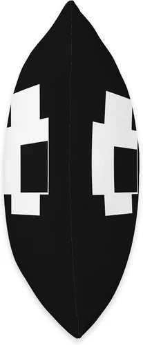 Vista 2 de Retro Arcade Game Ghost 80S 8 Bit Halloween Group Retro Arcade Game Ghost Eyes 80s Halloween - Cojín para disfraz de grupo de Halloween, 18 x 18