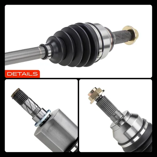 Vista 9 de A-Premium Conjunto de eje de eje CV compatible con Mazda 3 2005 2006 2007 2008 2009, 3 Sport 2009, L4 2.0L, transmisión automática, lado delantero