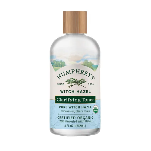 Vista 11 de Humphreys Nourish Witch Hazel + tóner sin alcohol de aloe, transparente, 8 onzas (paquete de 1) Hamamelis cosechado silvestre con aloe y vitamina