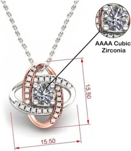 Vista 8 de Regalo para mi esposa "Mi mundo eres tu" cadena para esposa, collar para mi mujer