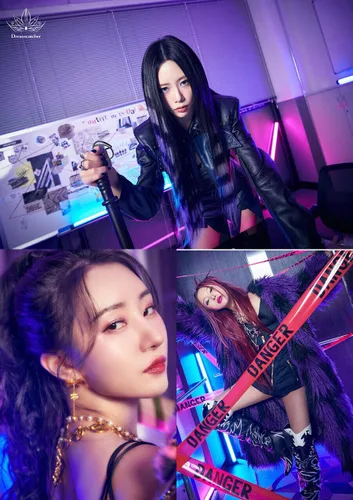 Vista 2 de (Edición normal) DreamCATCHER [VILLAINS] 9º Mini álbum (U/R/S/E - Random Ver.+1ea Store Gift Photo Card) K-POP SELLADO