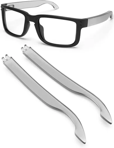 Vista 8 de Eye Opening Stuff Brazos de repuesto para lentes de sol compatibles con Oakley Holbrook OO9102/Holbrook XL