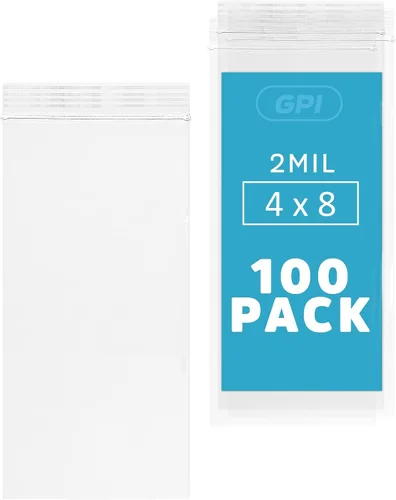 Vista 16 de GPI - Bolsas pequeñas con cremallera de 2 x 4 pulgadas, 1000 unidades, 2 mil, bolsas de plástico transparente con cierre de cremallera, con cierre
