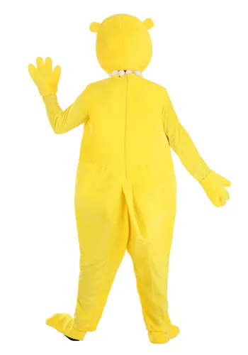 Vista 10 de Disfraz de Hipopótamo Amarillo de Hungry Hungry Hippos para Adultos Multicolor