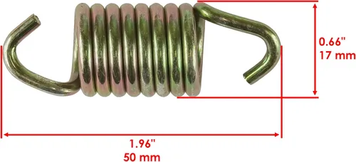 Vista 5 de Caltric Junta de silenciador y kits compatibles con Polaris Scrambler 400 4X4 1997 1998 1999 2000 2002